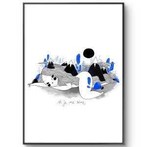 Print Si je me sème