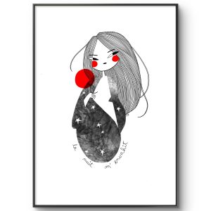 Print La nuit m'envahit